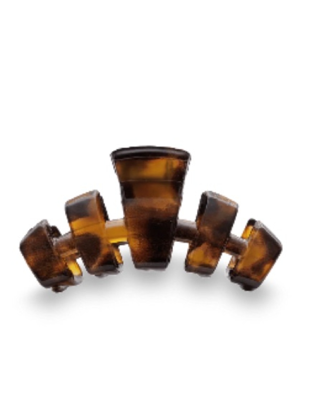 Teleties Classic Tortoise Tiny Claw Clip